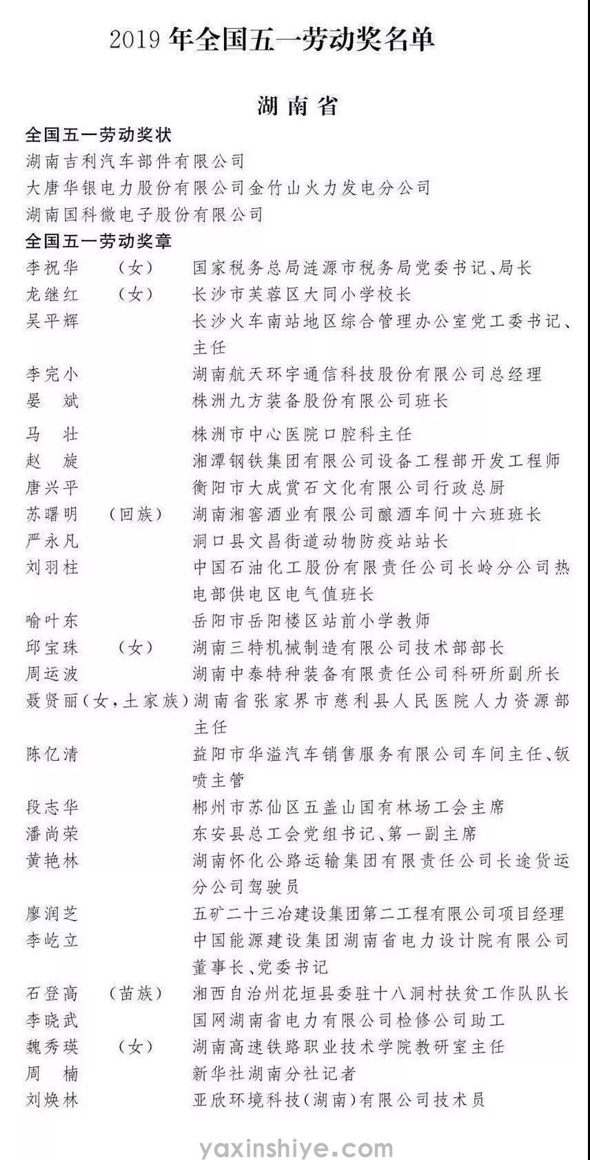 喜讯丨天博克罗地亚刘焕林荣获“2019年全国五一劳动焦芈” (图1)